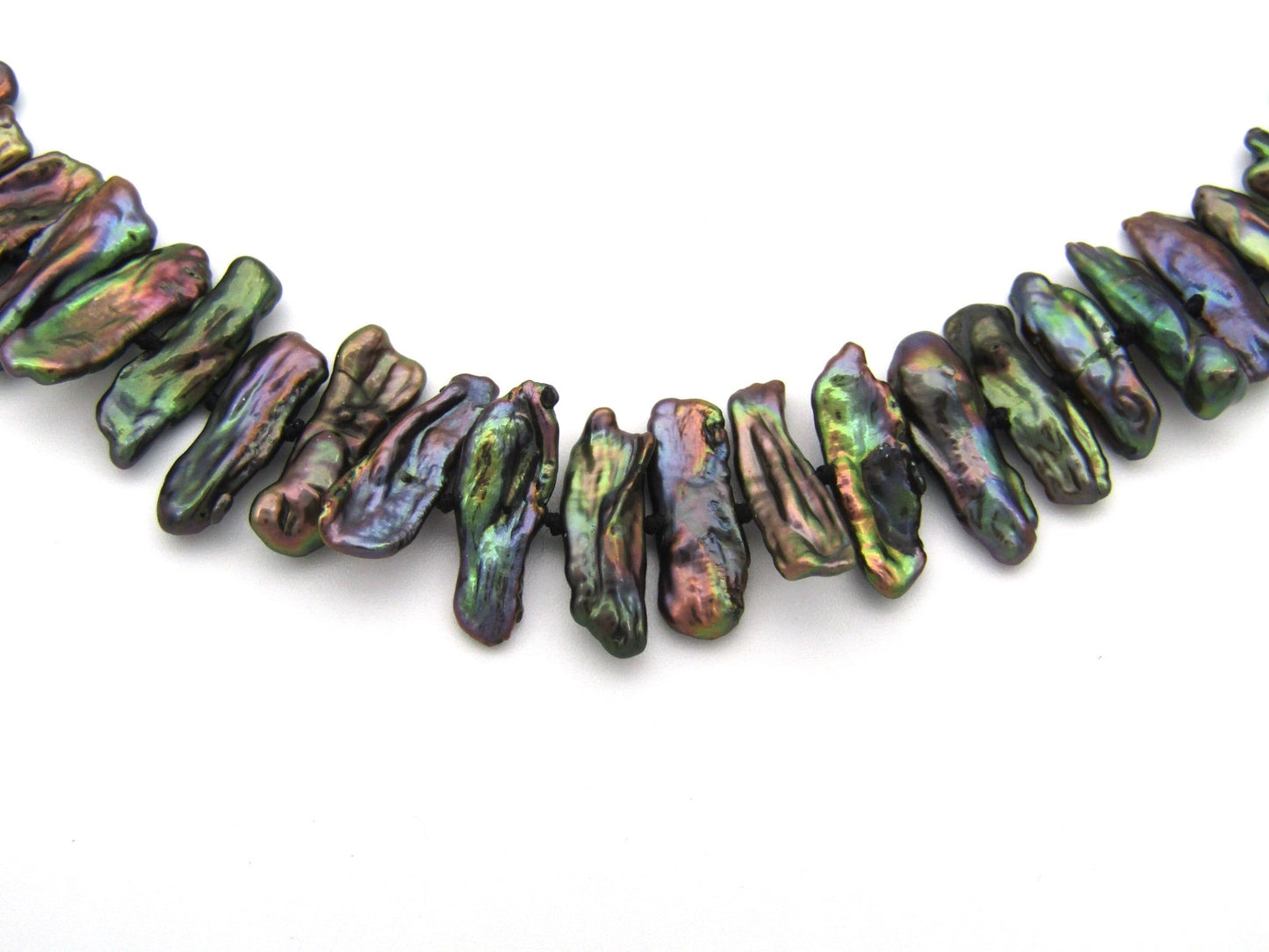 Estate, 14K gold freshwater pearl necklace by Jack Friedman
