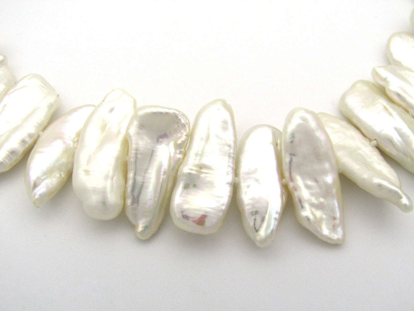 Estate, 9K gold freshwater pearl necklace by Jack Friedman
