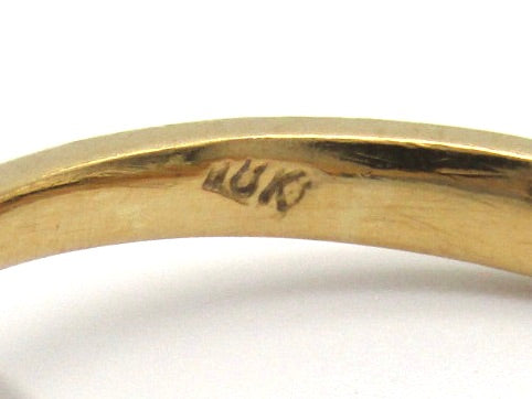 Mid-century, 18K gold ruby and diamond halo ring, Italy