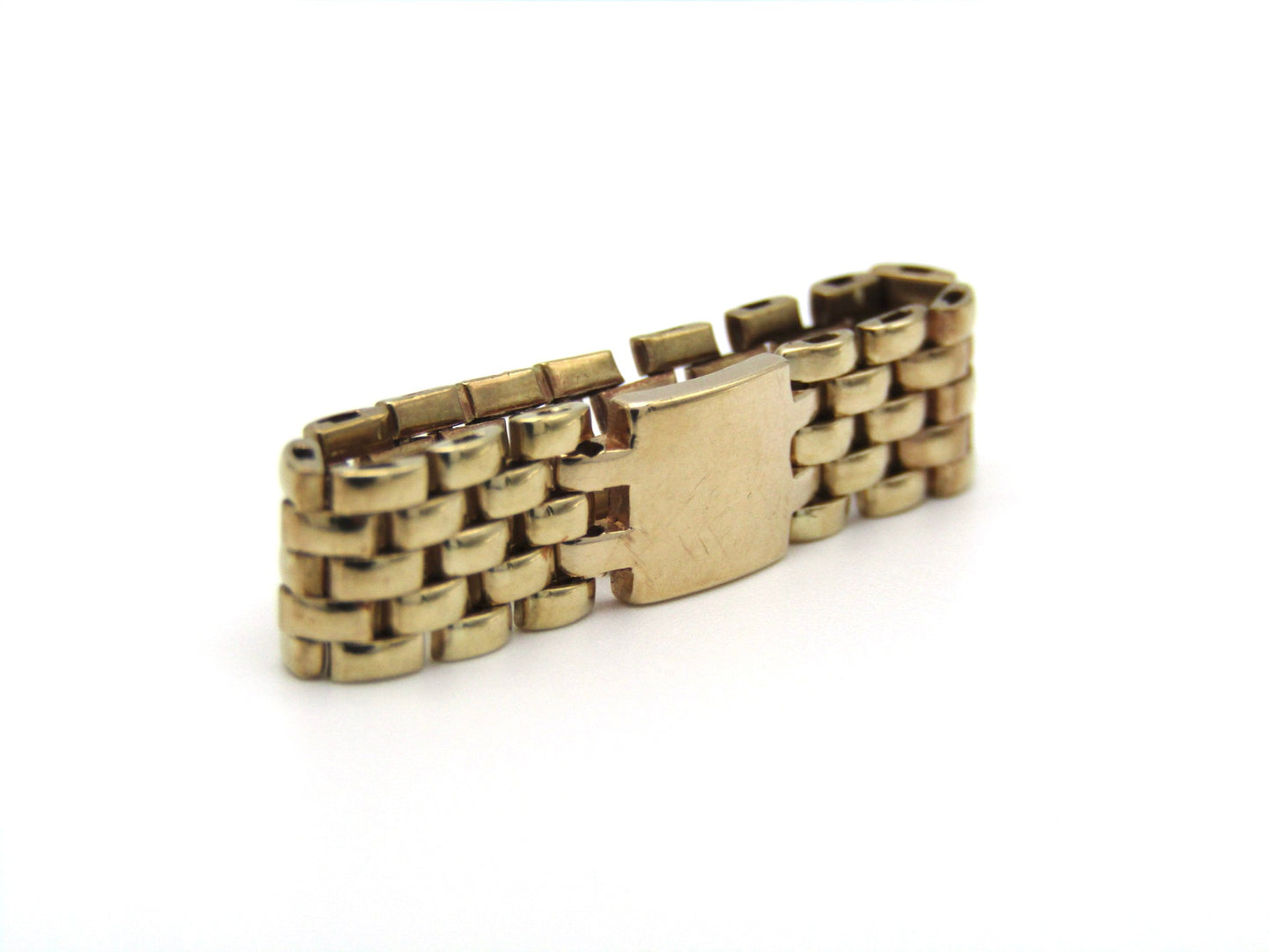 Estate, 9K gold cable mesh ring