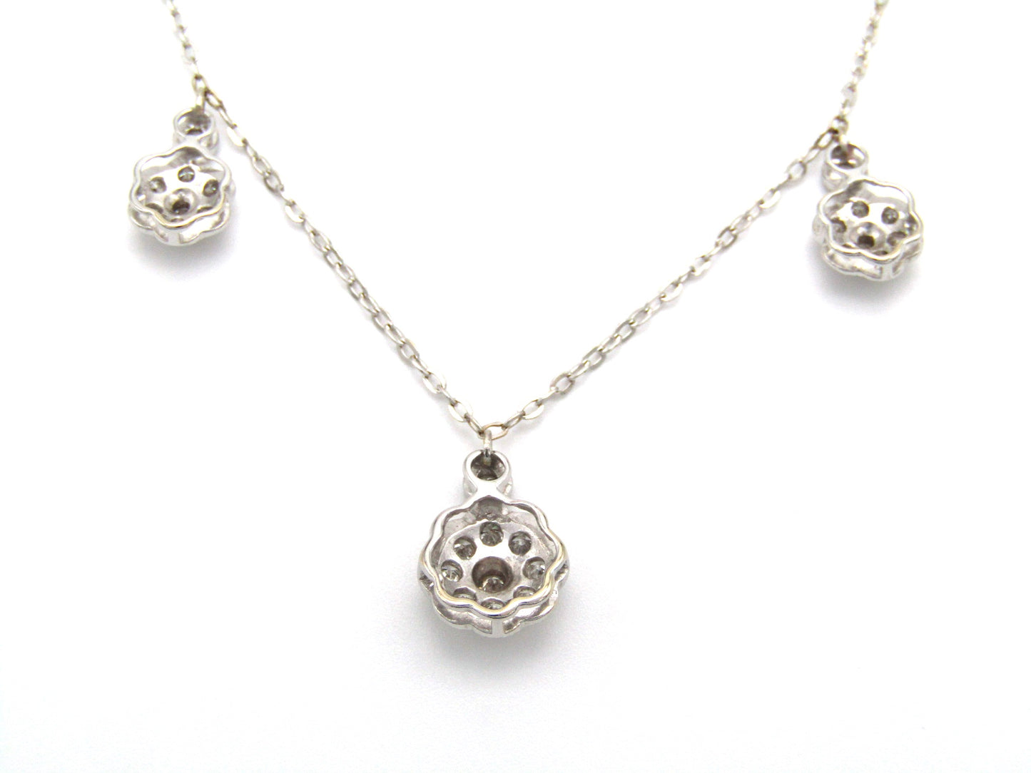 Estate, 18K gold diamond necklace by UnoAerre