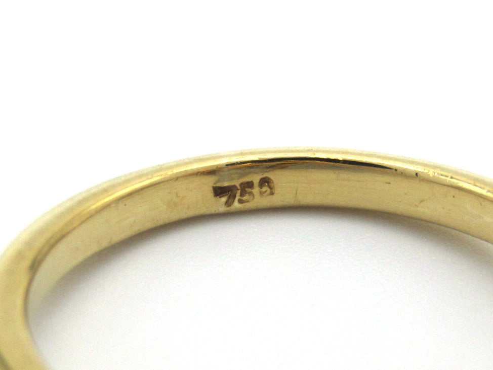 Mid-century, 18K gold diamond ring