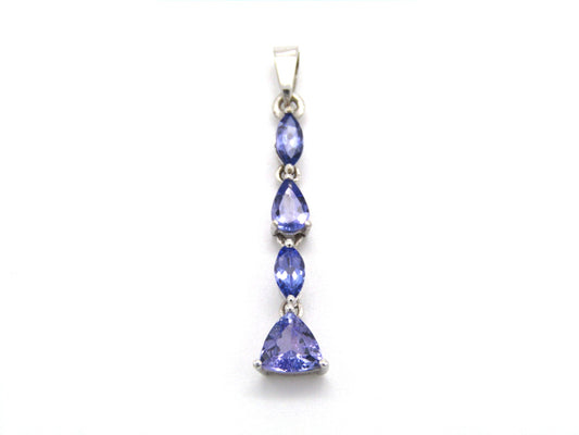 Estate, 18k gold tanzanite pendant by Browns
