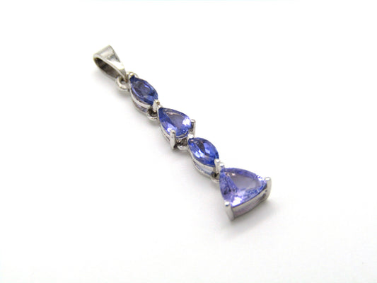 Estate, 18k gold tanzanite pendant by Browns